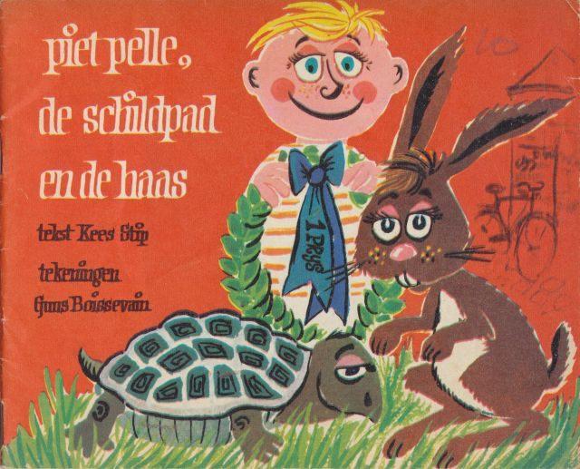 (r17) Gazelle, Piet Pelle, de schildpad en de haas, Verzamelen, Verzenden, Gebruikt
