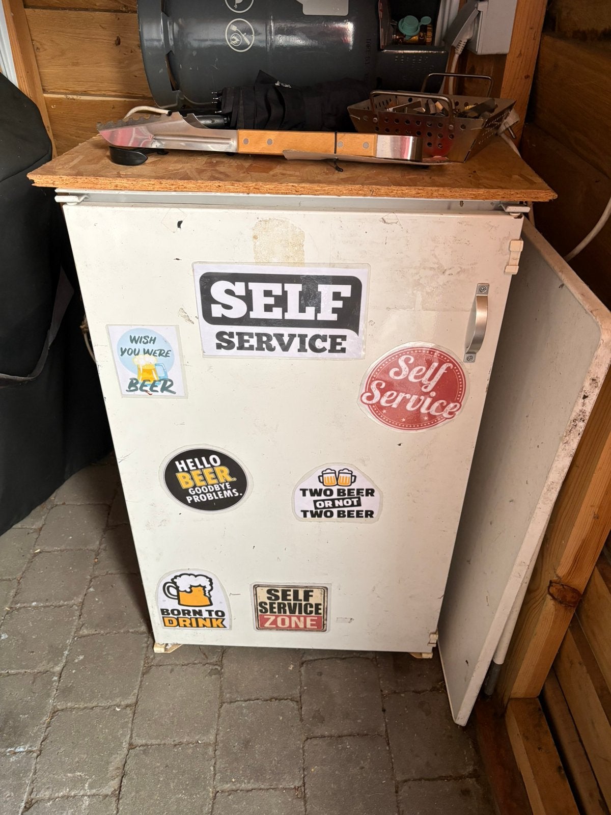 Koelkast GRATIS, Elektronische apparatuur, Ophalen, Zo goed als nieuw