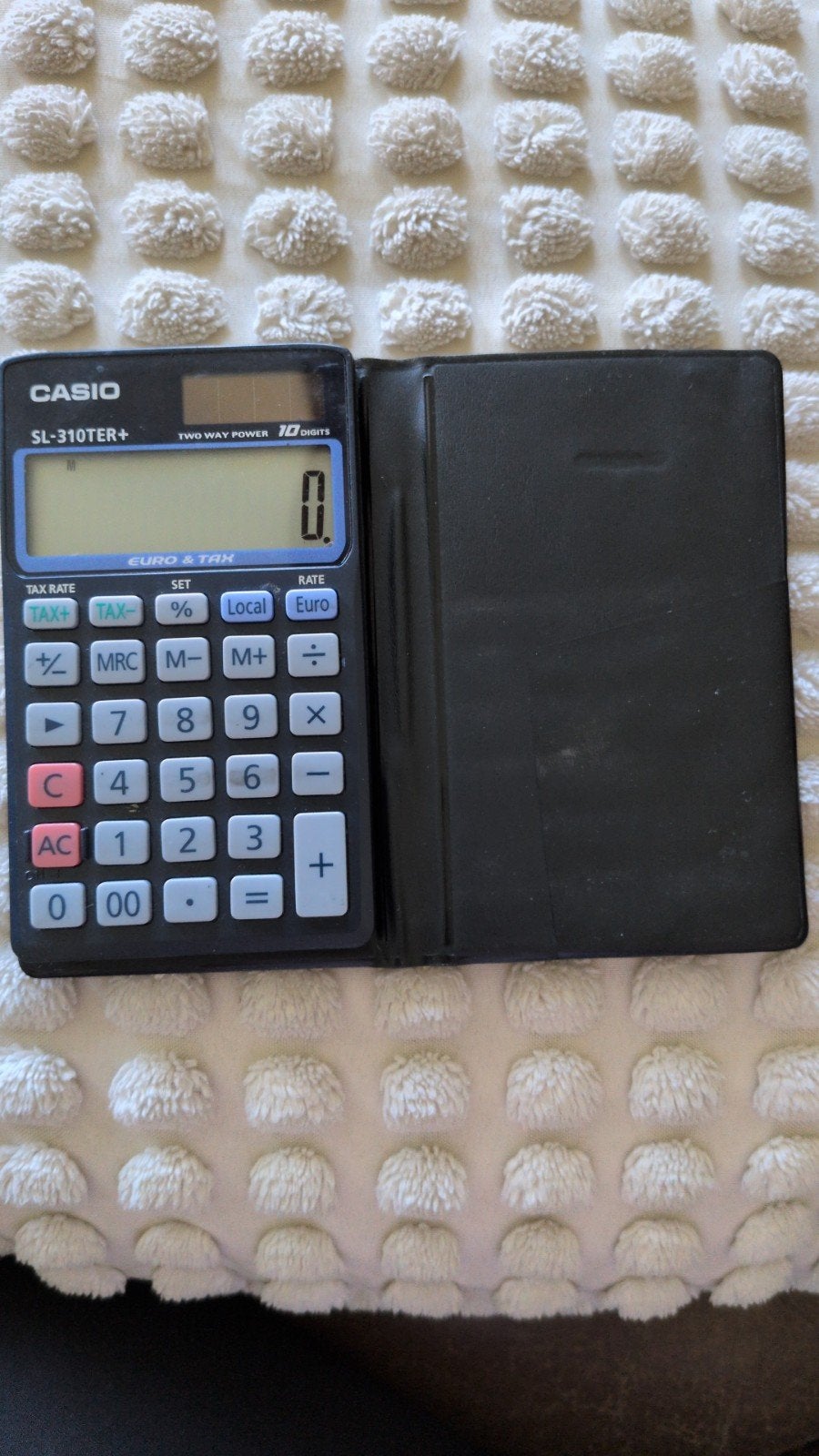 Casio SL 310ter+, Ophalen