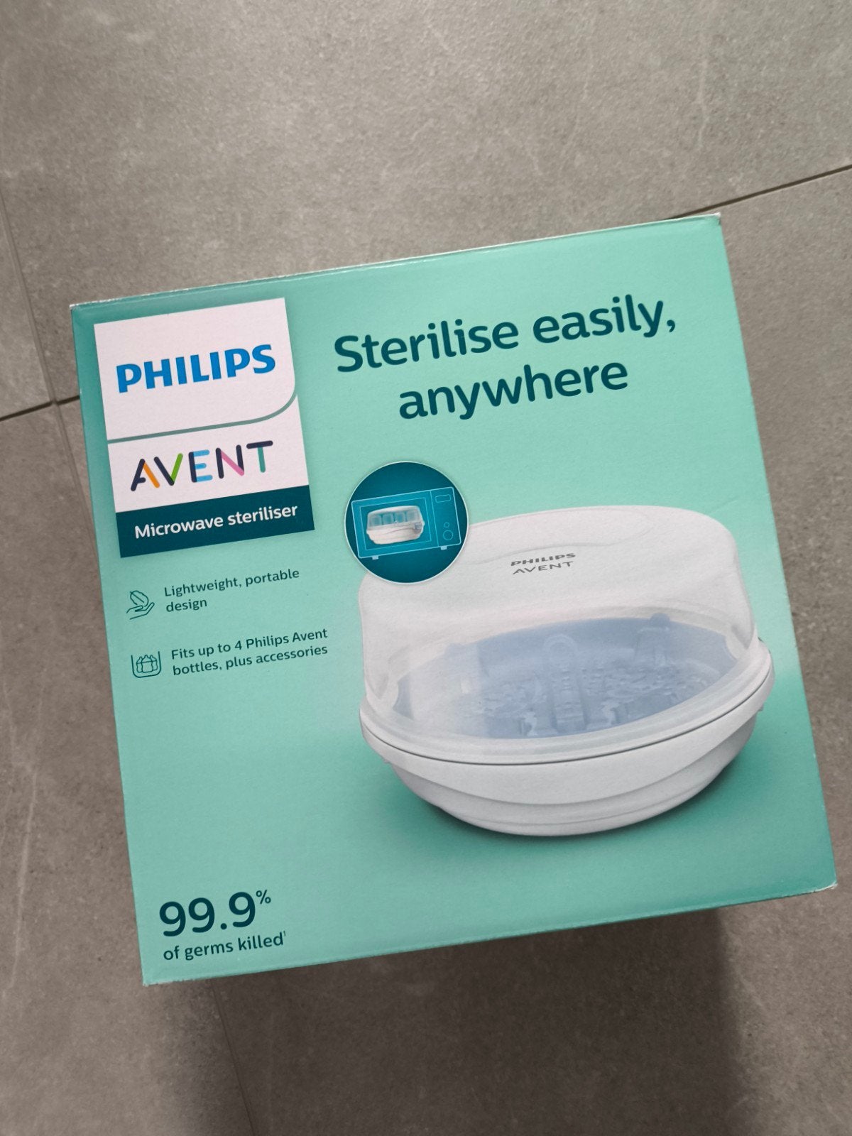 Phillips Avent Sterilisator, Ophalen, Zo goed als nieuw, Sterilisator