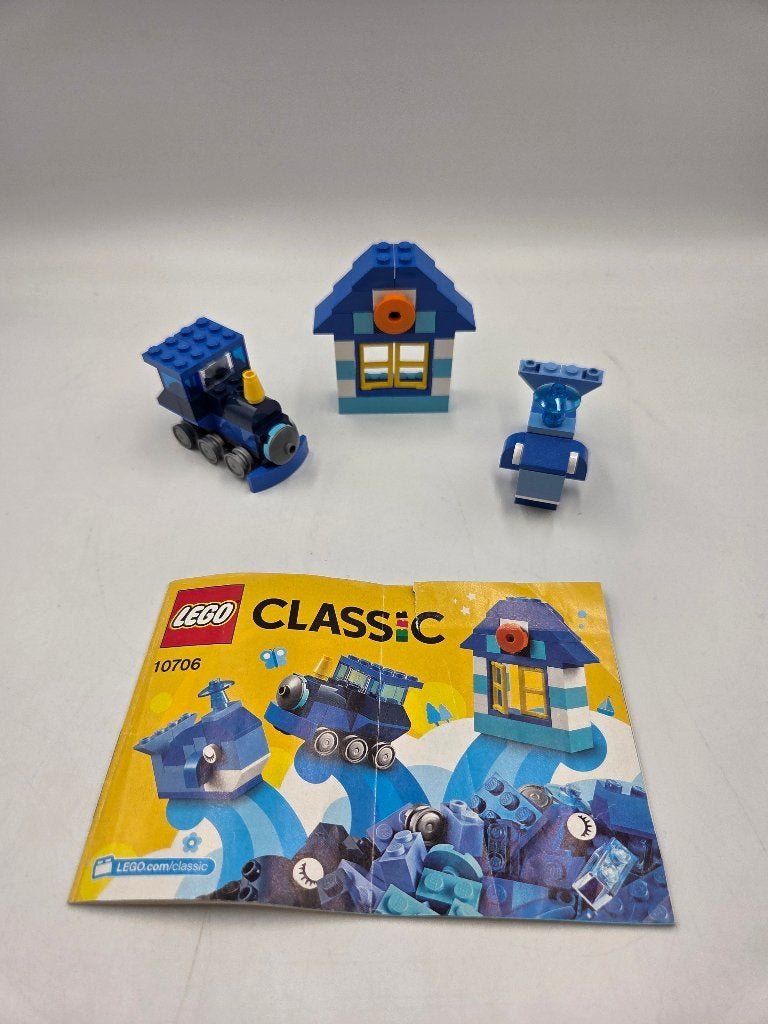 Boîte de créativité bleue Lego Classic 10706, Enlèvement ou Envoi, Lego, Ensemble complet, Instructions incluses