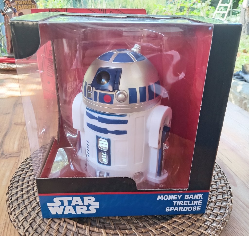 Tirelire Star Wars R2-D2 – neuve sous blister, Enlèvement ou Envoi, Neuf, Autres types