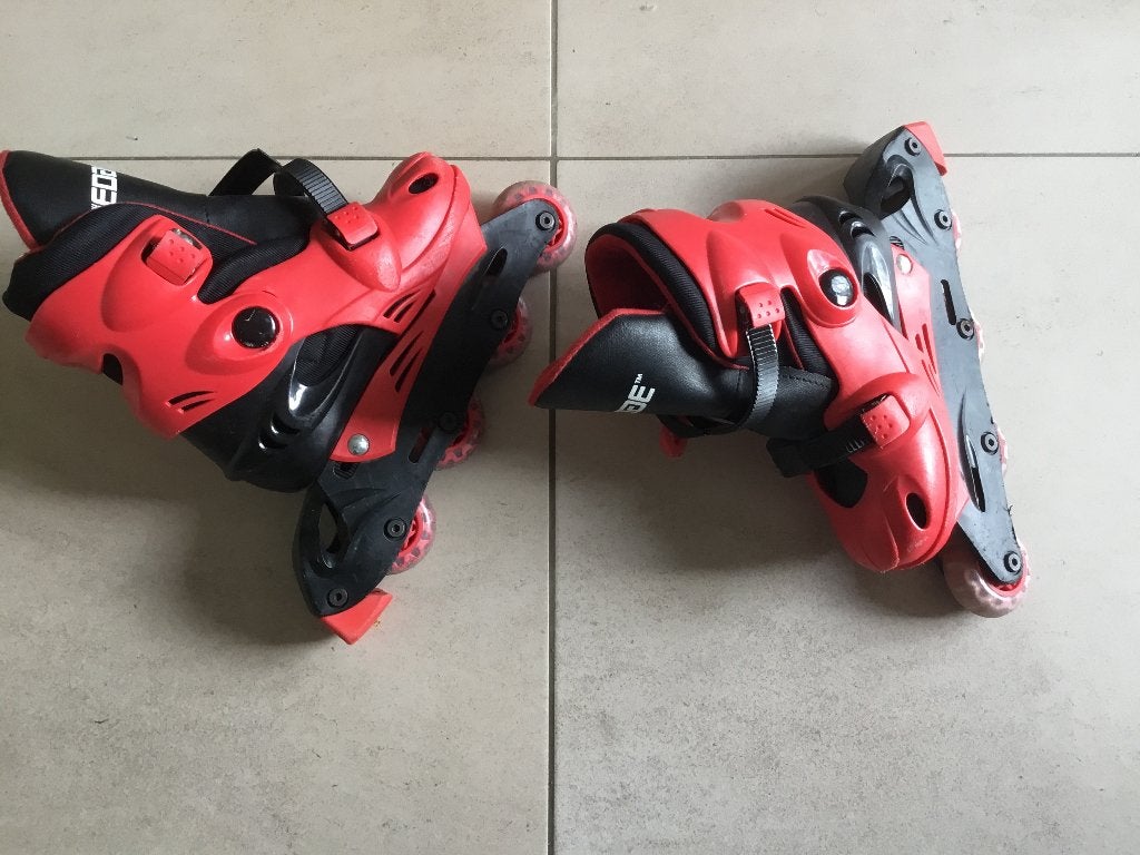 Skaters, Sport en Fitness, Skeelers, Kinderen, Inline skates 4 wielen, Ophalen, Overige merken