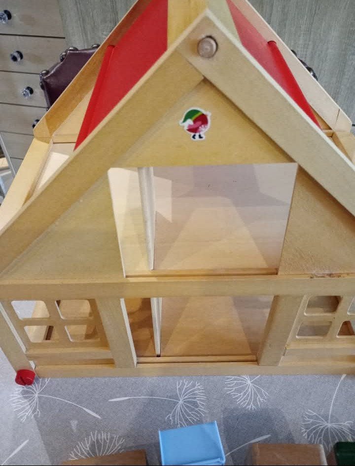 Maison de poupées et meubles complet, Enlèvement, Maison de poupées