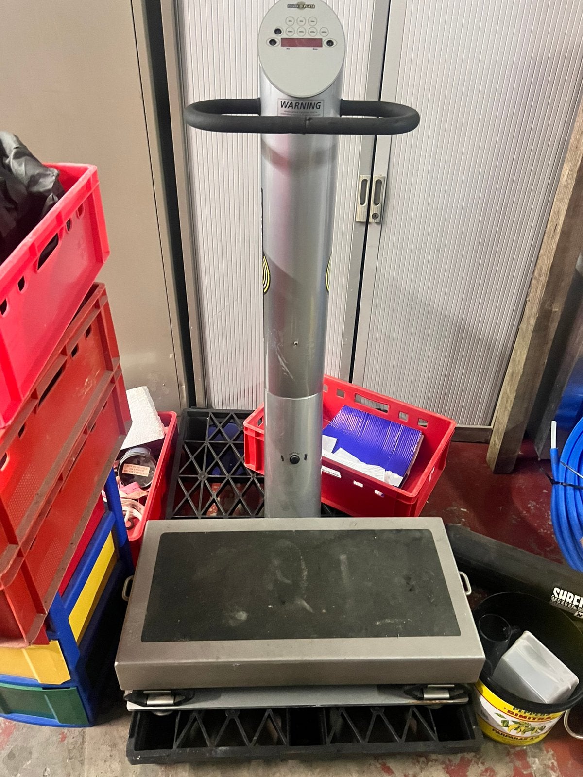 Powerplate, Enlèvement, Utilisé