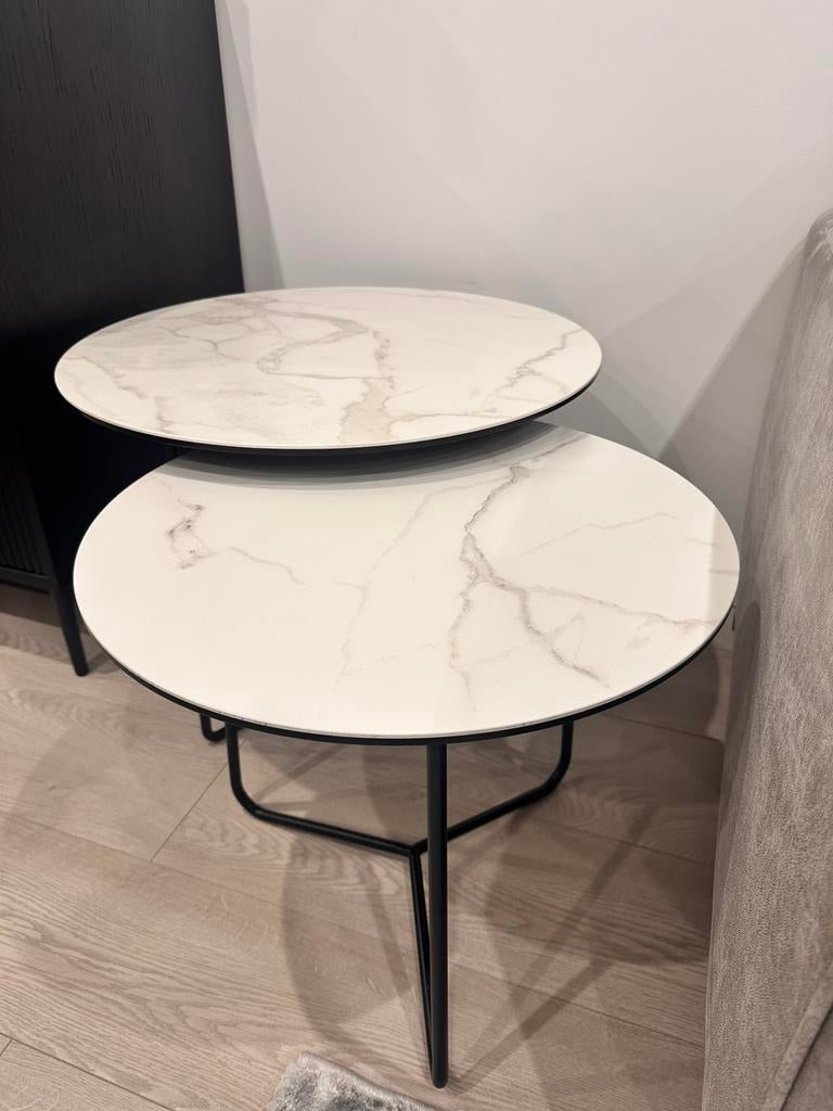 Table basse ronde Granit, Enlèvement, Comme neuf