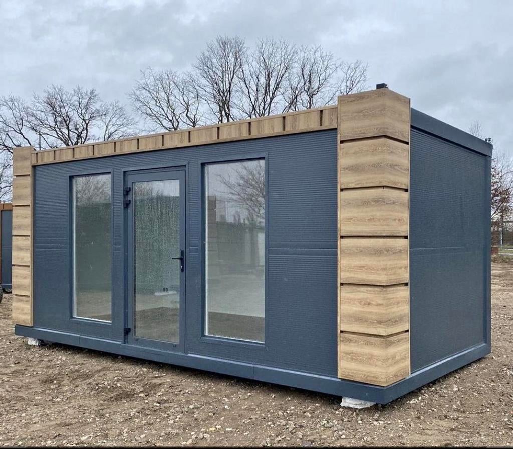 Geïsoleerde kantoorunit  6 m –  (levering inbegrepen), Ophalen of Verzenden, Nieuw