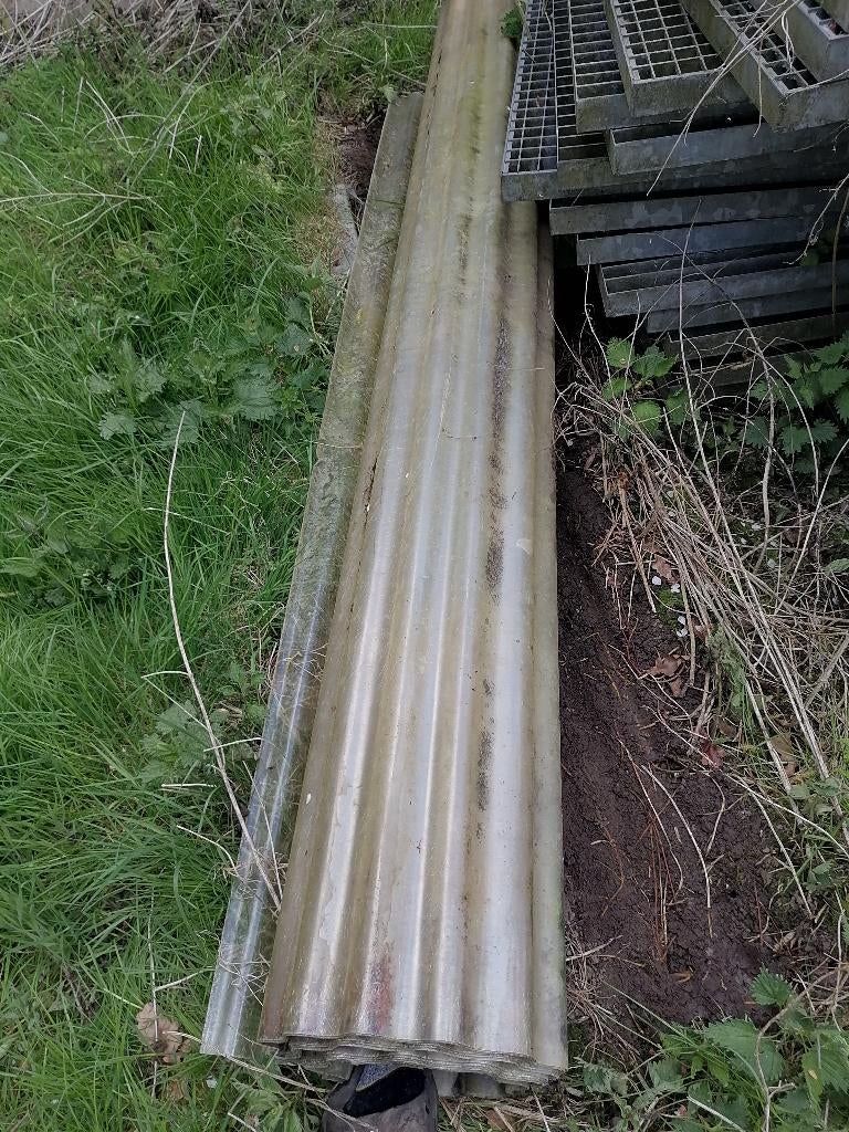 3 rollen polyester golfplastiek, Enlèvement, Bois