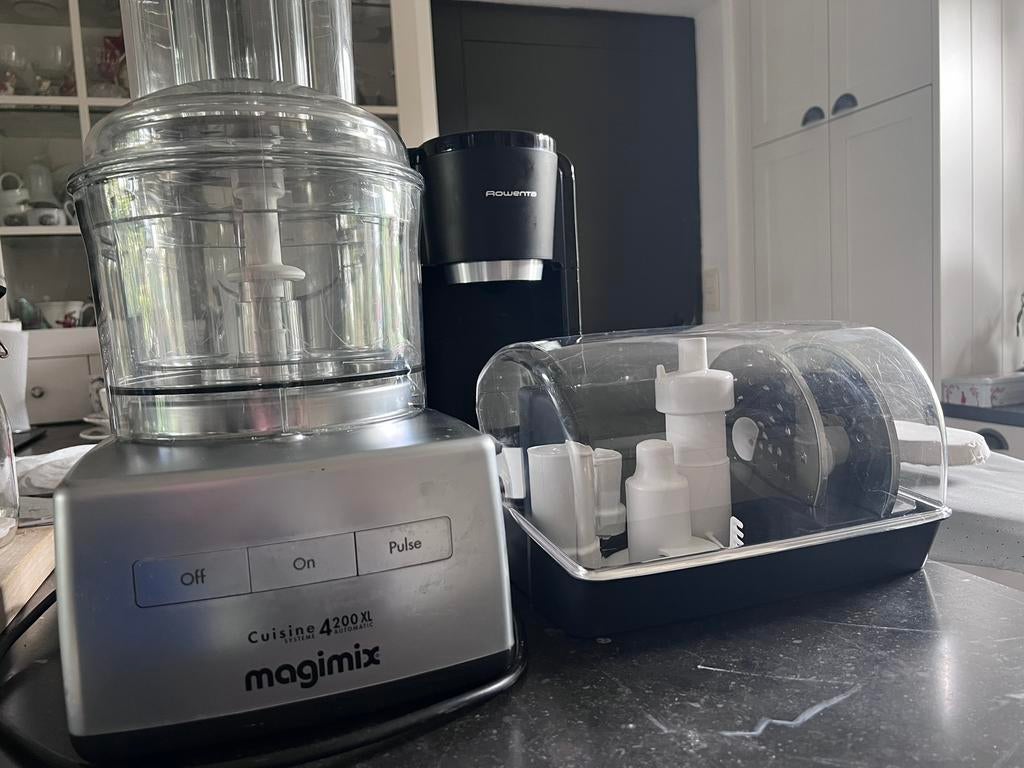 MAGIMIX 4200 XL Robot de cuisine multifonction professionnel, 3 tot 4 liter, Ophalen, Zo goed als nieuw