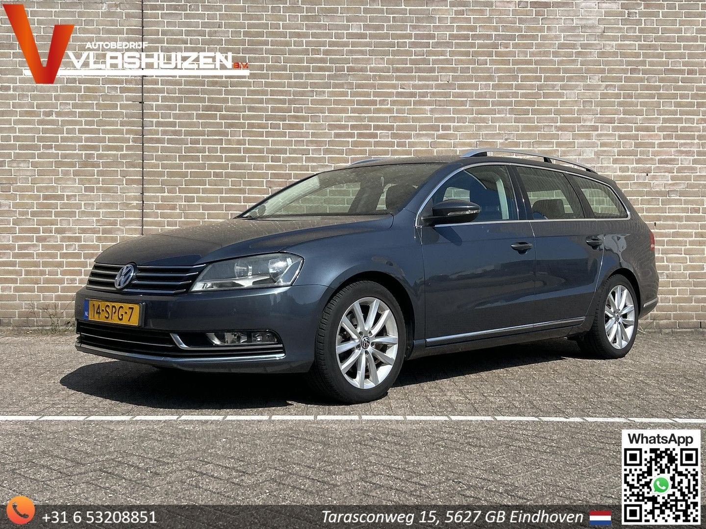Volkswagen Passat Variant 1.8 TSI Highline | Leder | Climate, Auto's, Volkswagen, Parkeersensor, 160 g/km, Zilver of Grijs, Passat