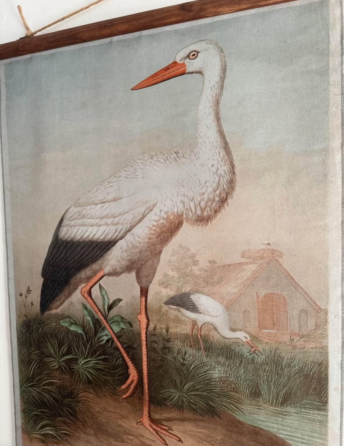 Ooievaar, Antiek en Kunst, Ophalen of Verzenden