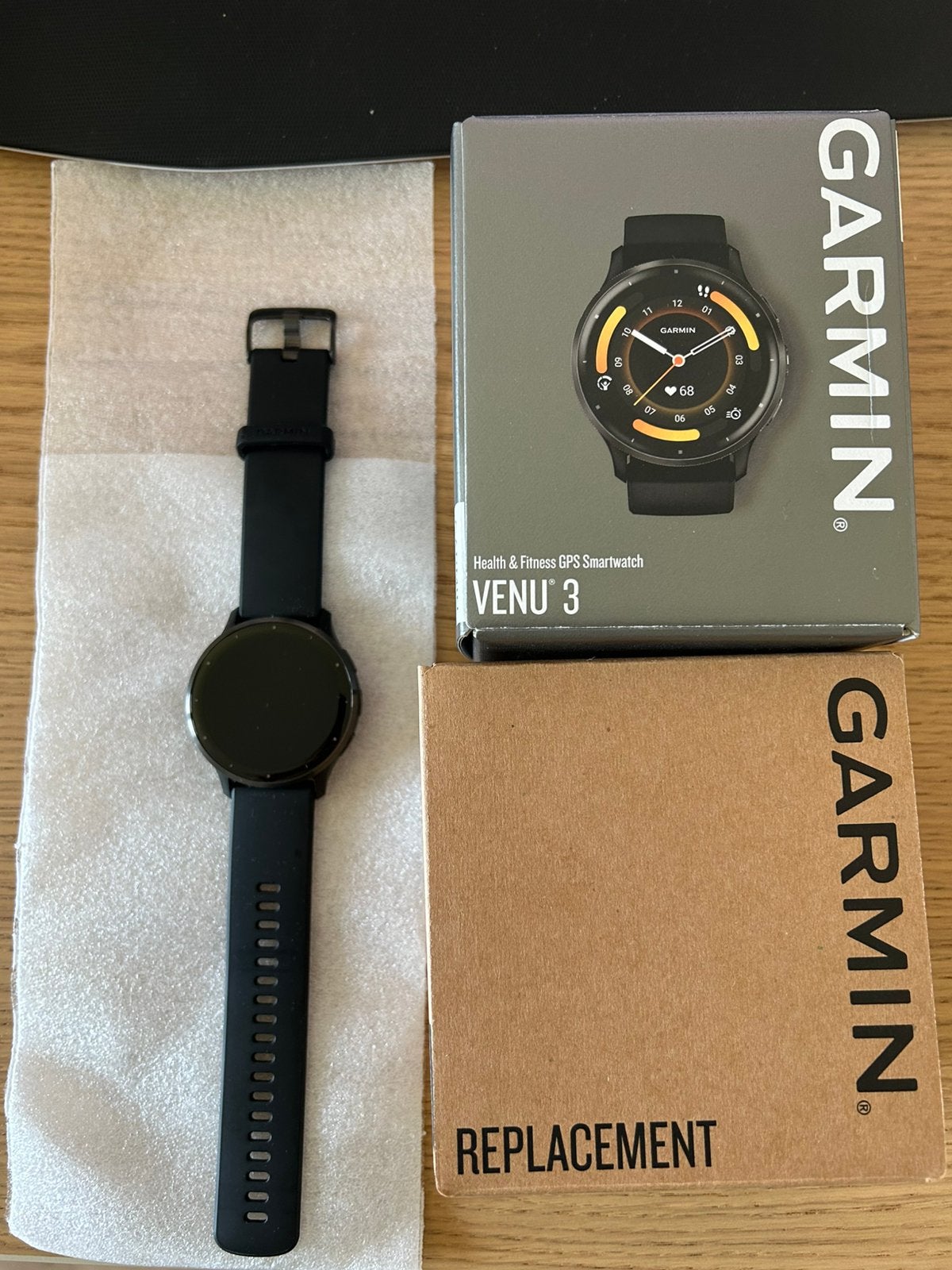 Splinternieuw Garmin Venu 3, Ophalen, Zo goed als nieuw, Zwart
