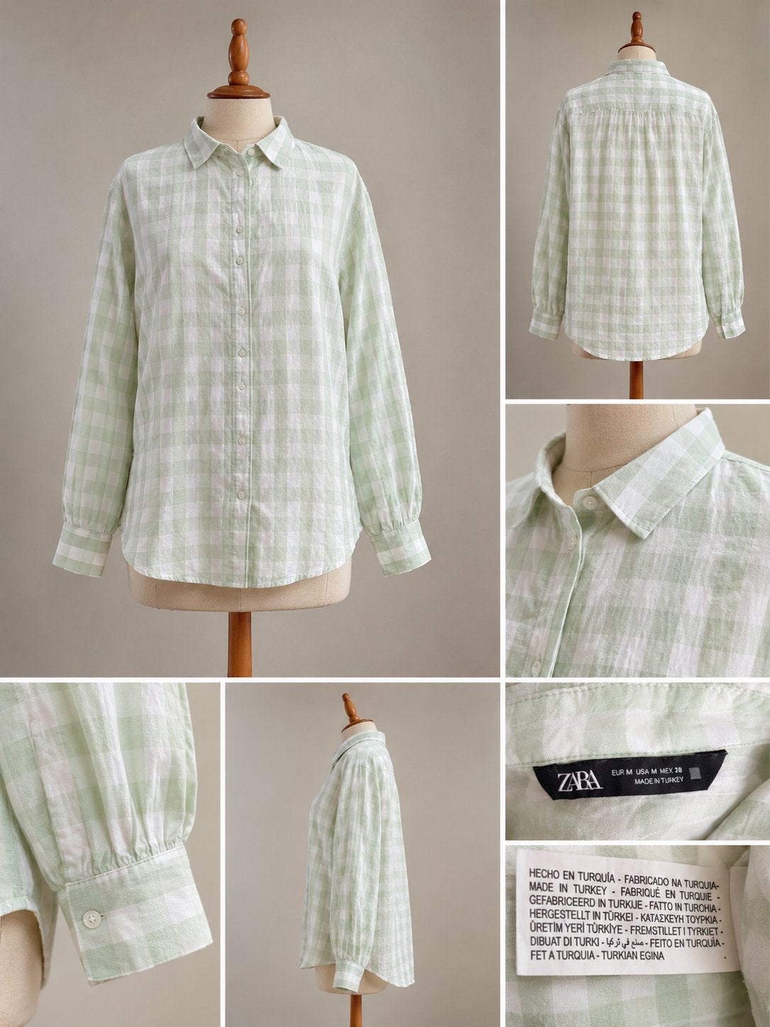 Zara blouse maat M, Ophalen of Verzenden, Zo goed als nieuw, Maat 38/40 (M), Wit