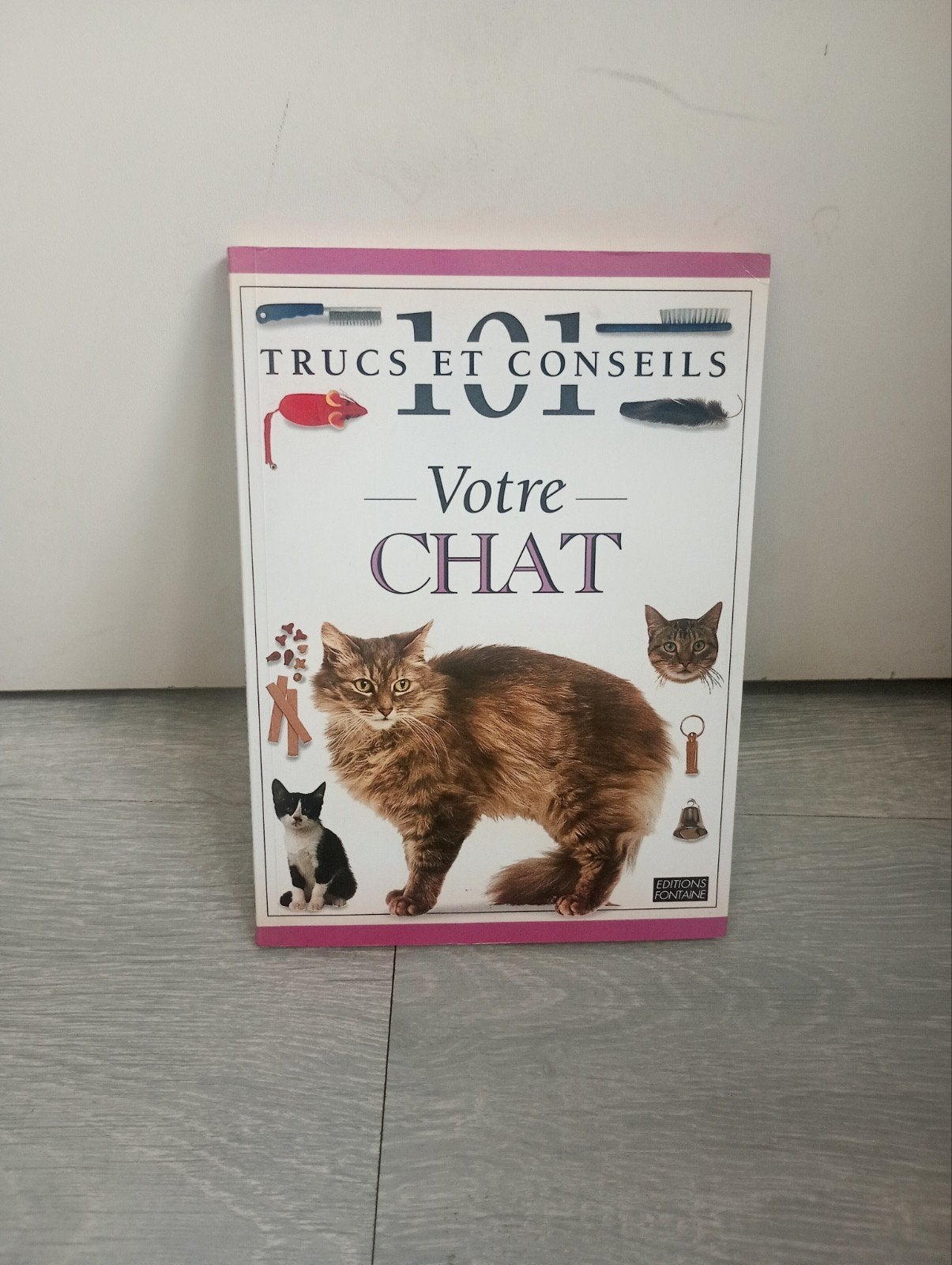 101 tips en adviezen voor je kat, Boeken, Dieren en Huisdieren, Ophalen of Verzenden, Zo goed als nieuw, Katten, Édition fontaine
