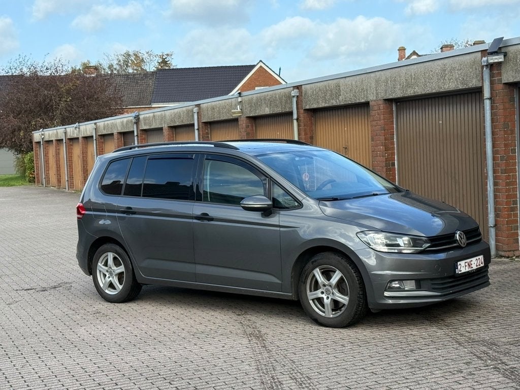 Volkswagen touran 1.6 TDI 7 pl, Auto's, Voorwielaandrijving, Monovolume, Overige kleuren, Overige bekleding