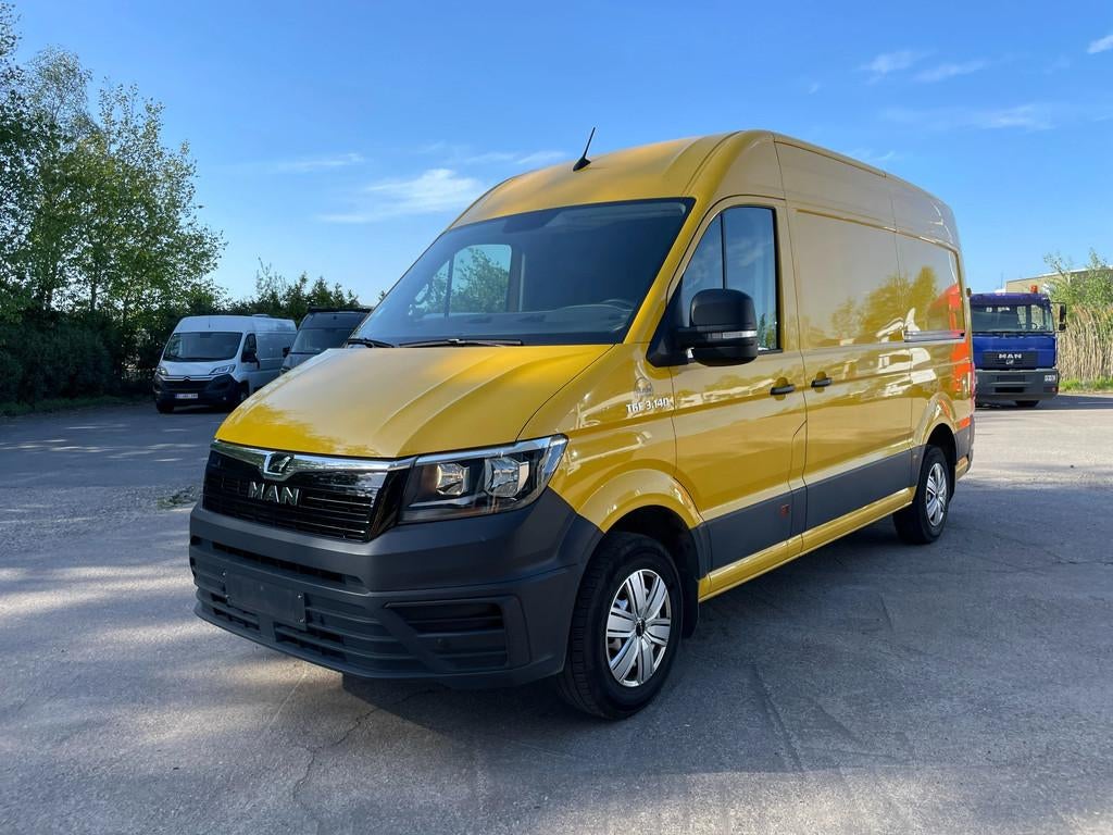 MAN TGE 3.140 L3H3 2 schuifd Automaat NAVI (bj 2022), Auto's, Automaat, Gebruikt, Euro 6, Electronic Stability Program (ESP)