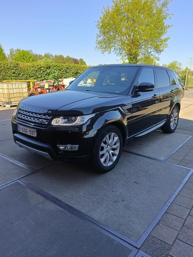 Range rover sport 2016, Auto's, Zwart, Zwart, Diesel, Particulier