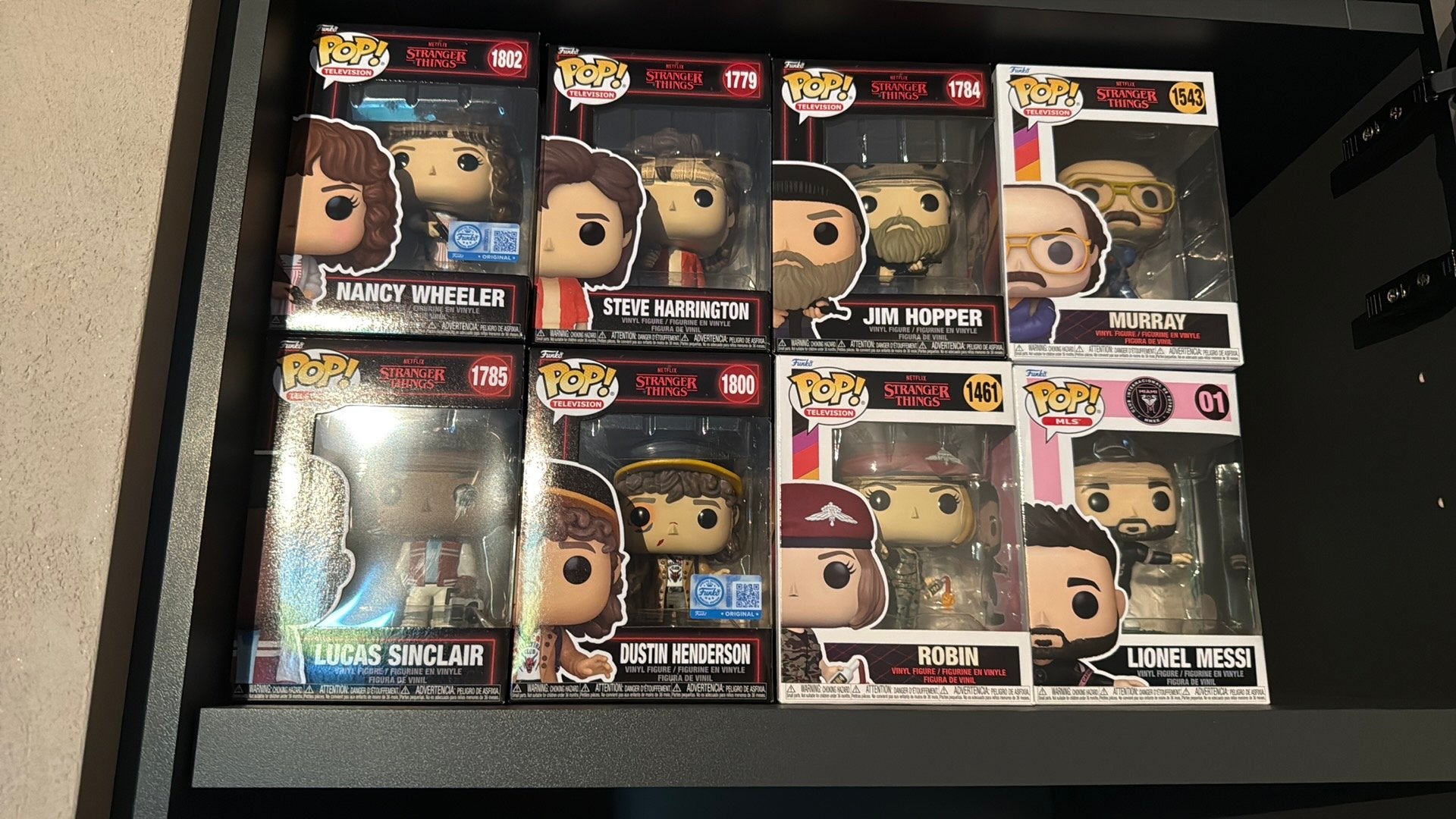 Funko fait apparaître Stranger Things et Messi, Enlèvement, Comme neuf