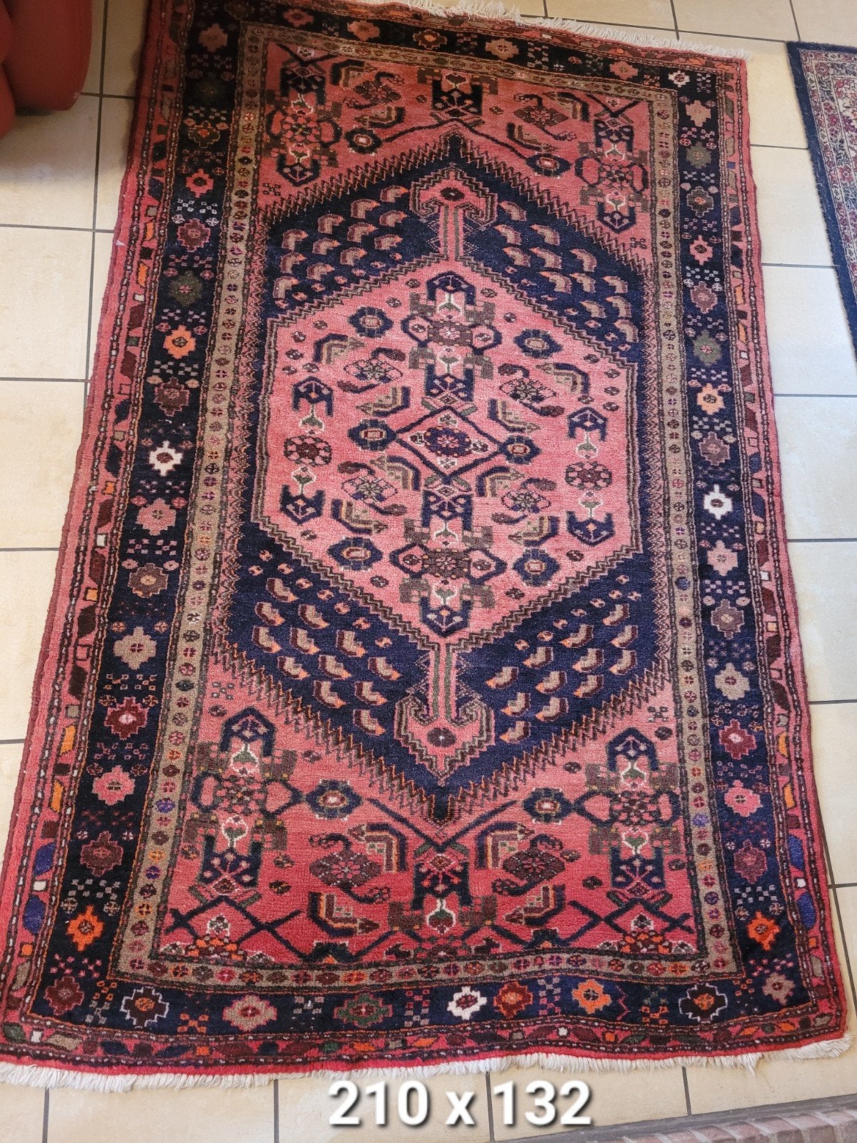 Persian tapijt, Ophalen