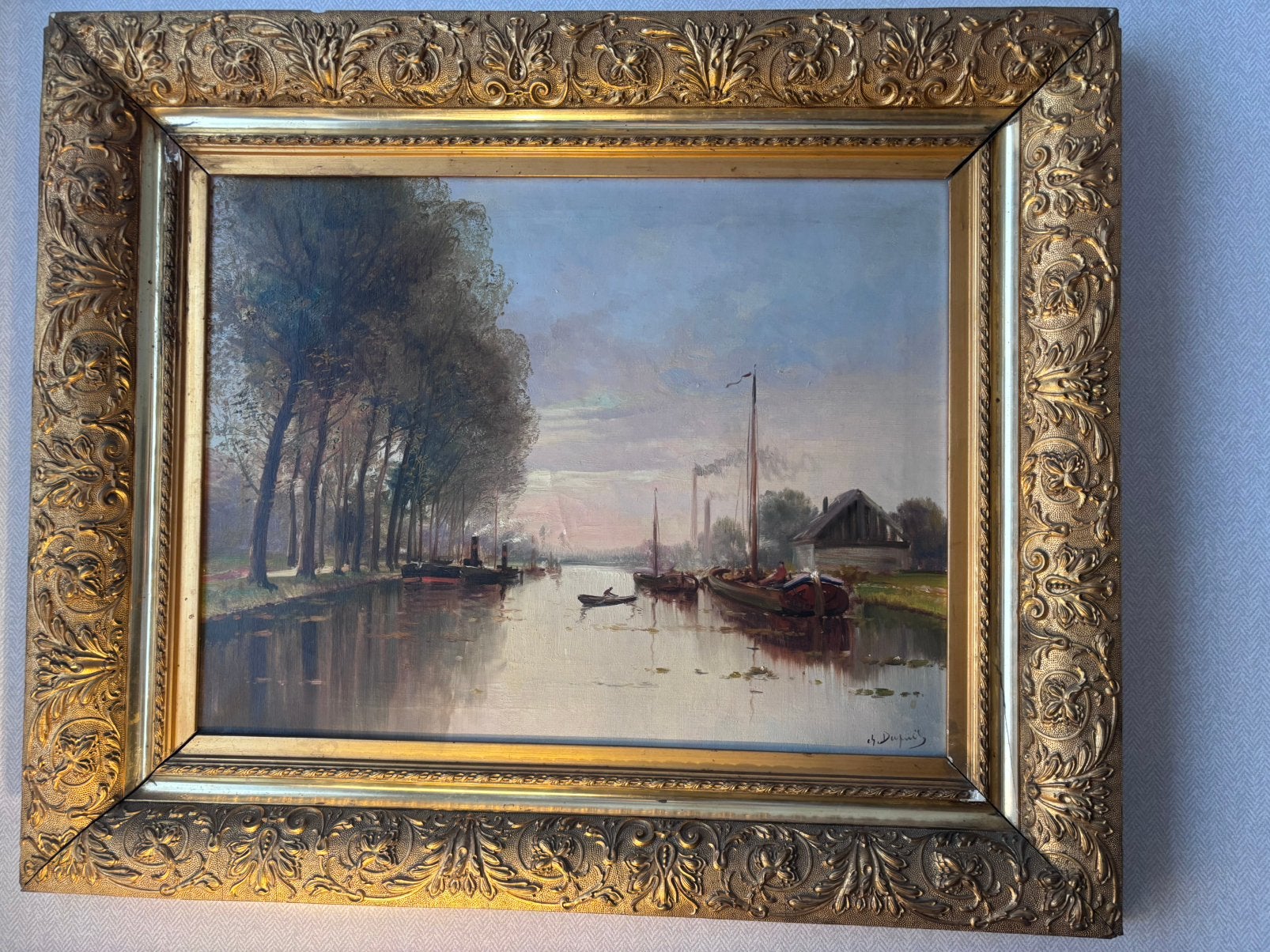 Peinture paul michel dupuy, Enlèvement ou Envoi