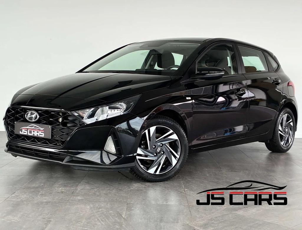 Hyundai i20 1.0T-GDi MHEV-1ERPRO-GPS-CARPLAY-CAMERA-JANTES16, Automaat, Stof, Gebruikt, 1650 kg
