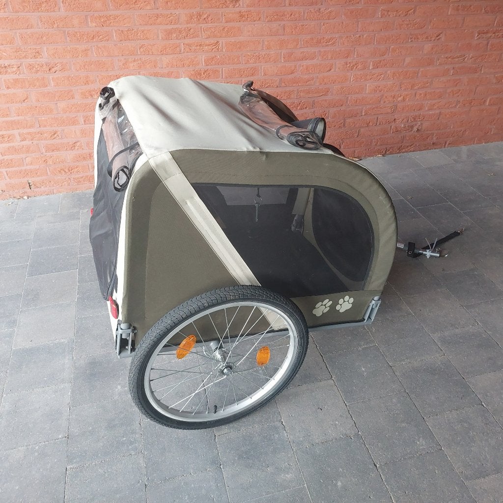 fietskar middelgrote hond, Trixie, Ophalen, Zo goed als nieuw, Hondenfietskar