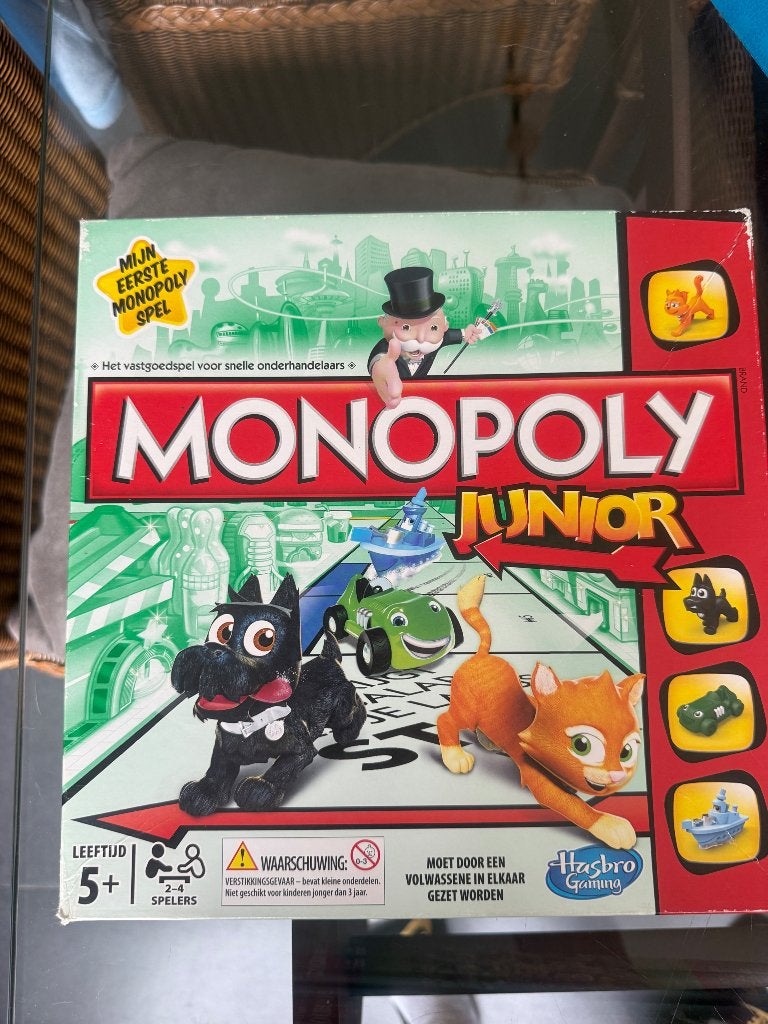 Monopoly junior, Enlèvement
