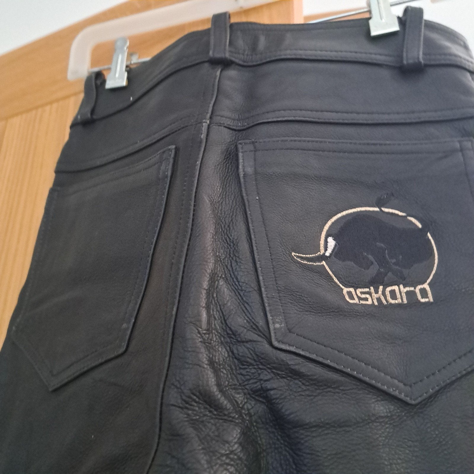 pantalon de moto en cuir pour homme, Enlèvement ou Envoi