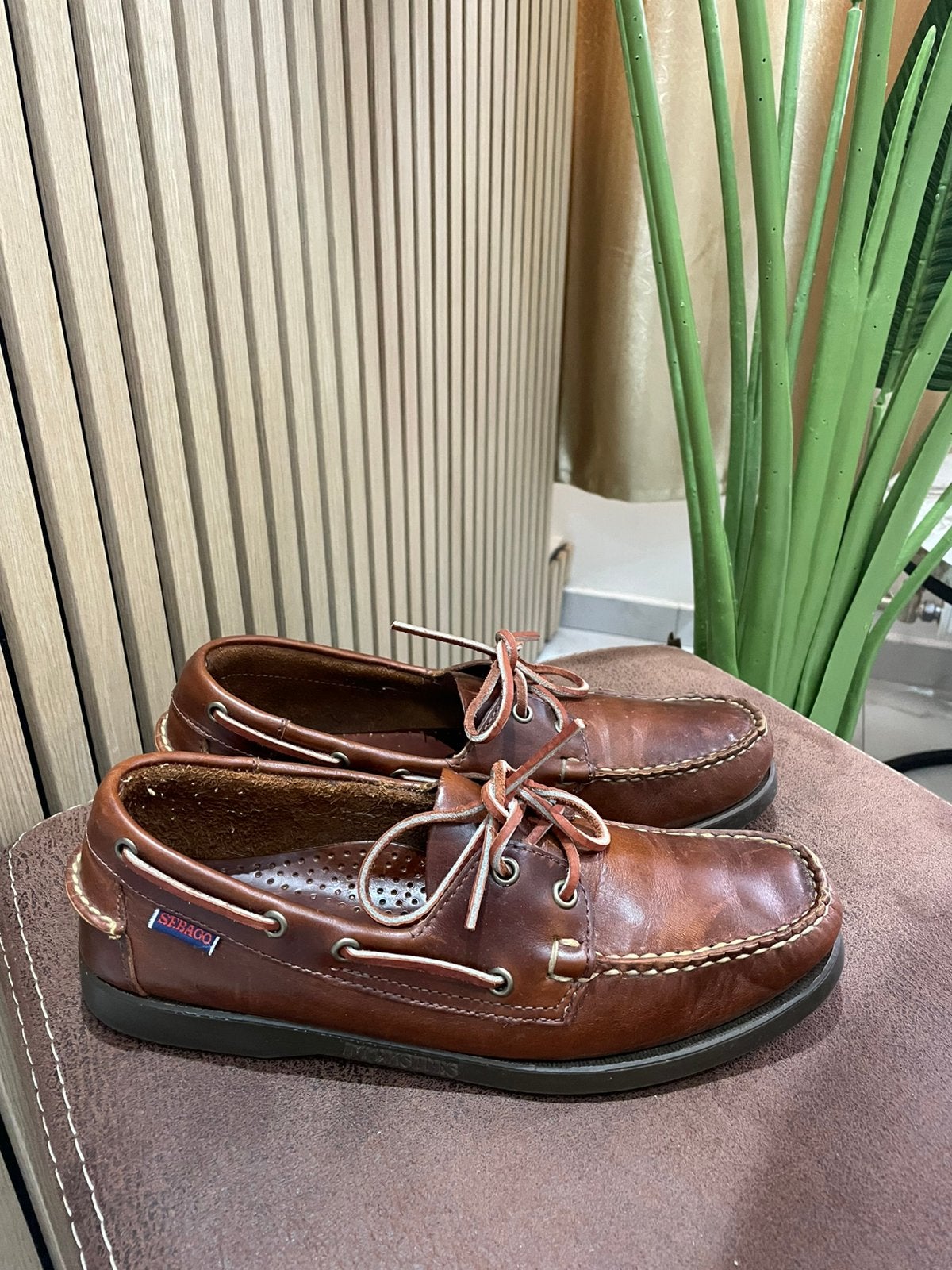 Sebago Docksides, Vêtements | Hommes, Chaussures, Enlèvement, Comme neuf, Brun