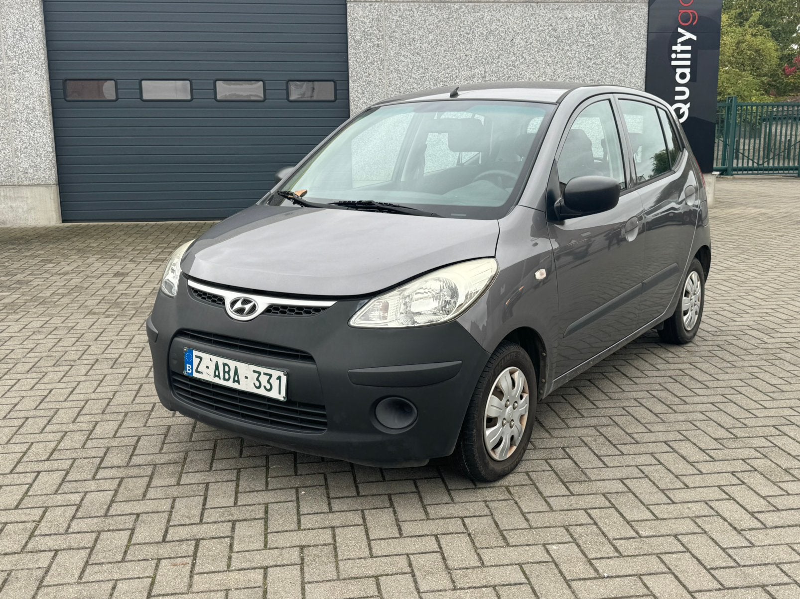 Hyundai i10, 1.1 benzine, 167.000 km, 09.2010., Auto's, Voorwielaandrijving, Dealer onderhouden, Zwart, Bedrijf