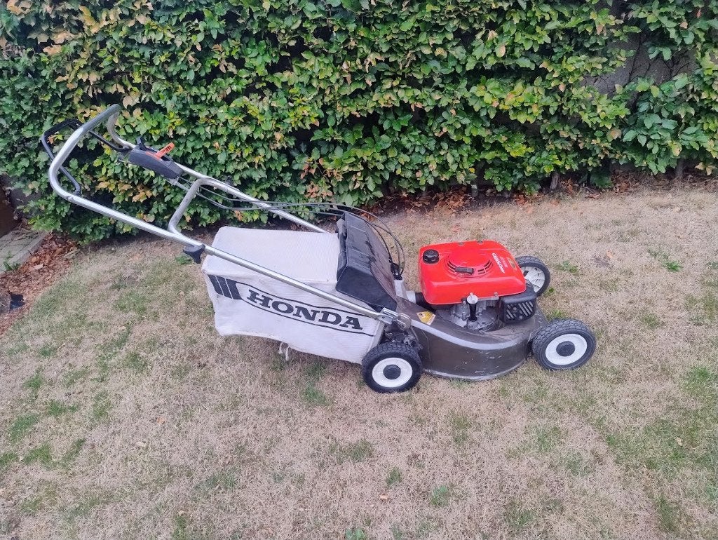 Honda grasmaaier, Tuin en Terras, Ophalen, Cirkelmaaier, Benzine-grasmaaier, 40 t/m 49 cm