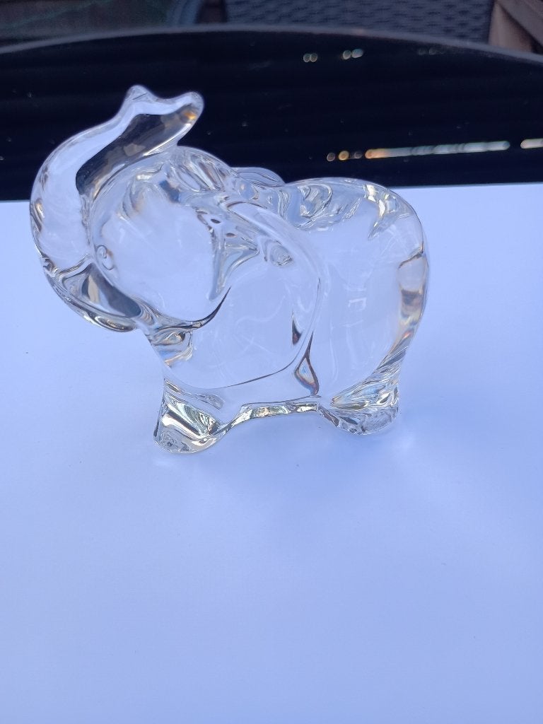 Statue éléphant en verre, Antiquités & Art, Enlèvement