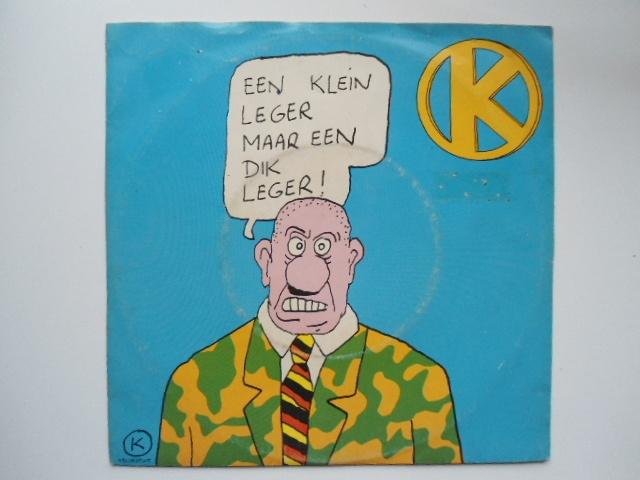 Kamagurka En De Vlaamse Primitieven Een Klein Leger Maar Een, Overige genres, 7 inch, Ophalen of Verzenden, Zo goed als nieuw