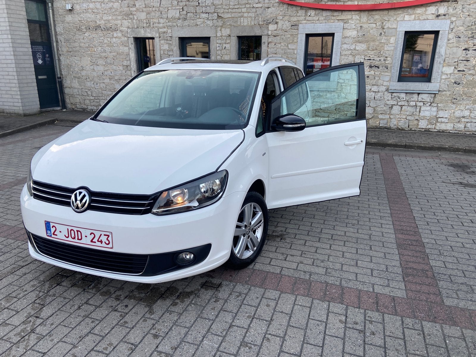 VW TOURAN 2012 match 140hp 7pls essence, Euro 5, Achat, Boîte manuelle, 5 portes