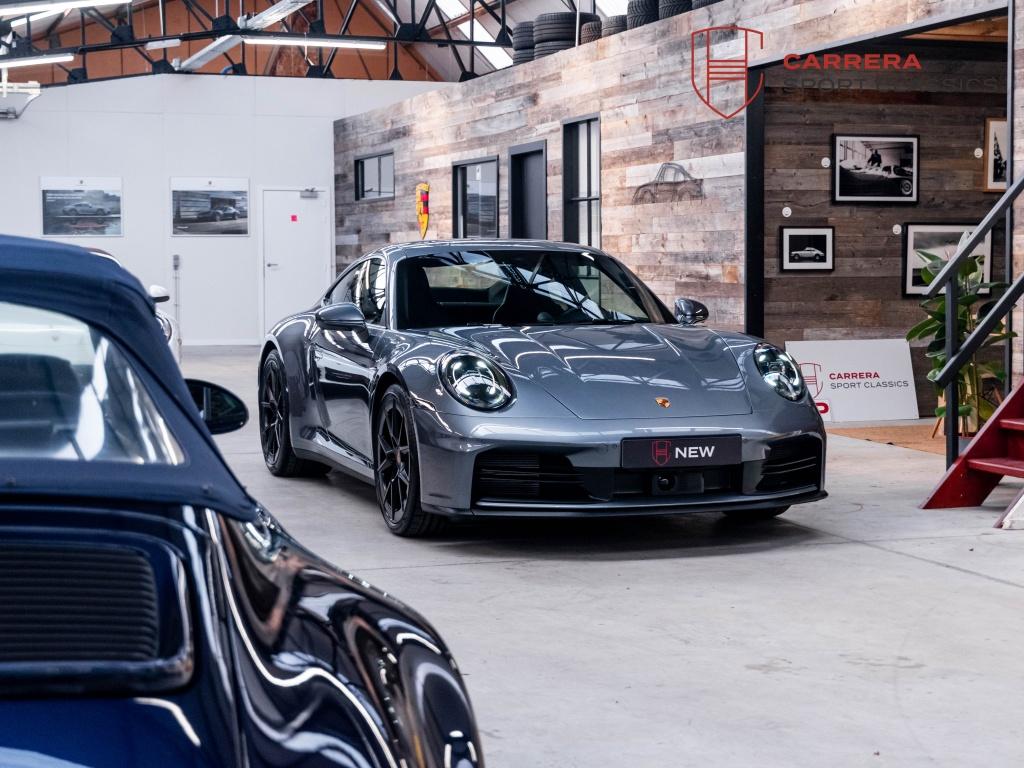 Porsche 911 992.2 3.0 Carrera / beautiful spec / 930 Club le, Autos, Cuir, Argent ou Gris, Achat, Entreprise