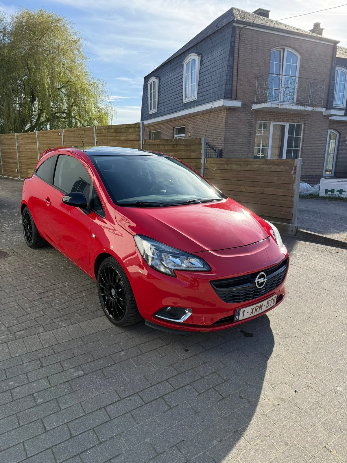 Opel Corsa 1.4i Black Edition, Auto's, Opel, Particulier, Corsa, Trekhaak, Benzine, Euro 6, Coupé, 3 deurs, Handgeschakeld, Rood