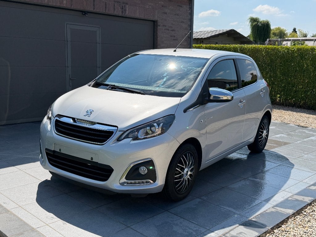 Peugeot 108 1.0i 2021 21000km, Auto's, Voorwielaandrijving, 4 zetels, Stof, 110 g/km