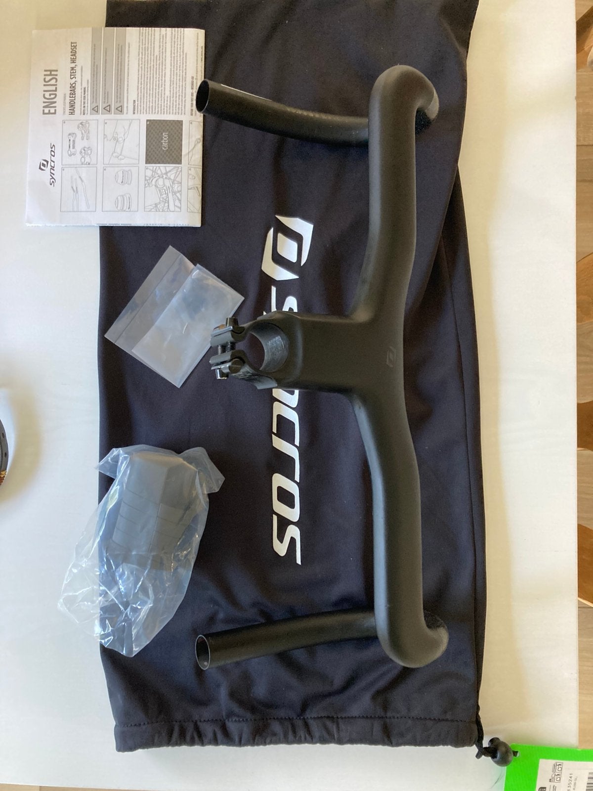 Guidon Syncros pour Scott Addict, Vélos & Vélomoteurs, Vélos Pièces, Enlèvement ou Envoi, Neuf, Guidon, Carbone