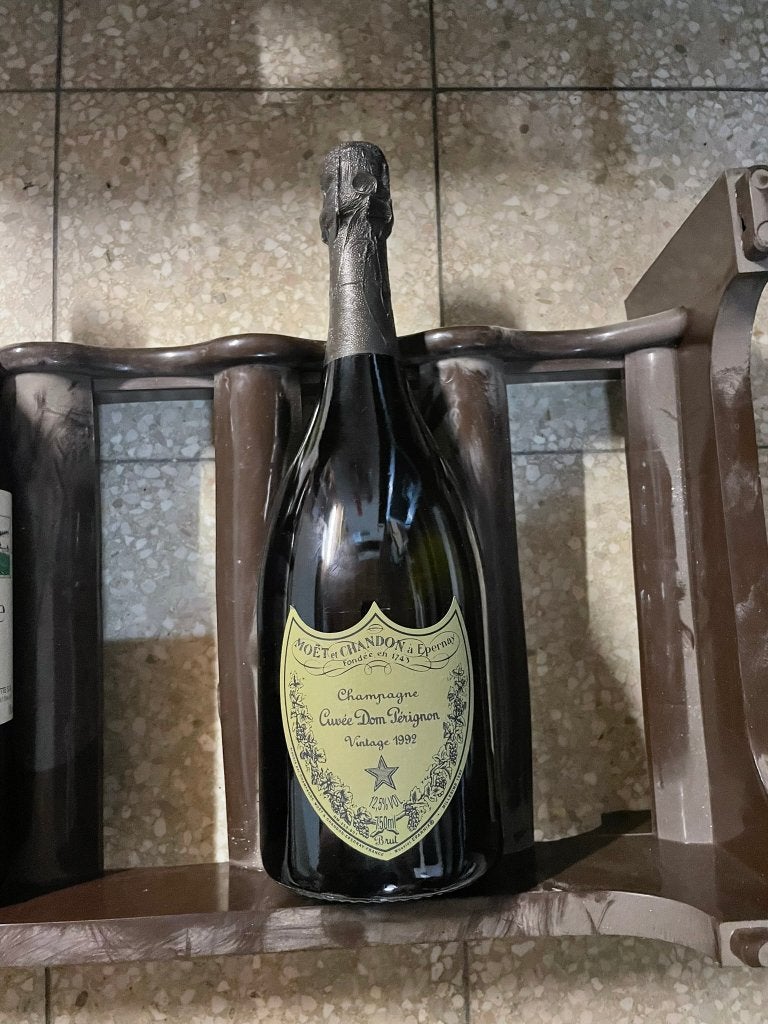 Dom Perignon vintage 1992 champagne, Collections, Vins, Neuf, Pleine, Champagne, Enlèvement
