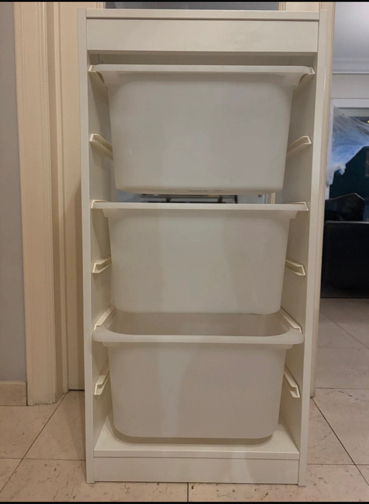 Meuble de rangement Ikea blanc, Maison & Meubles, Enlèvement, Comme neuf