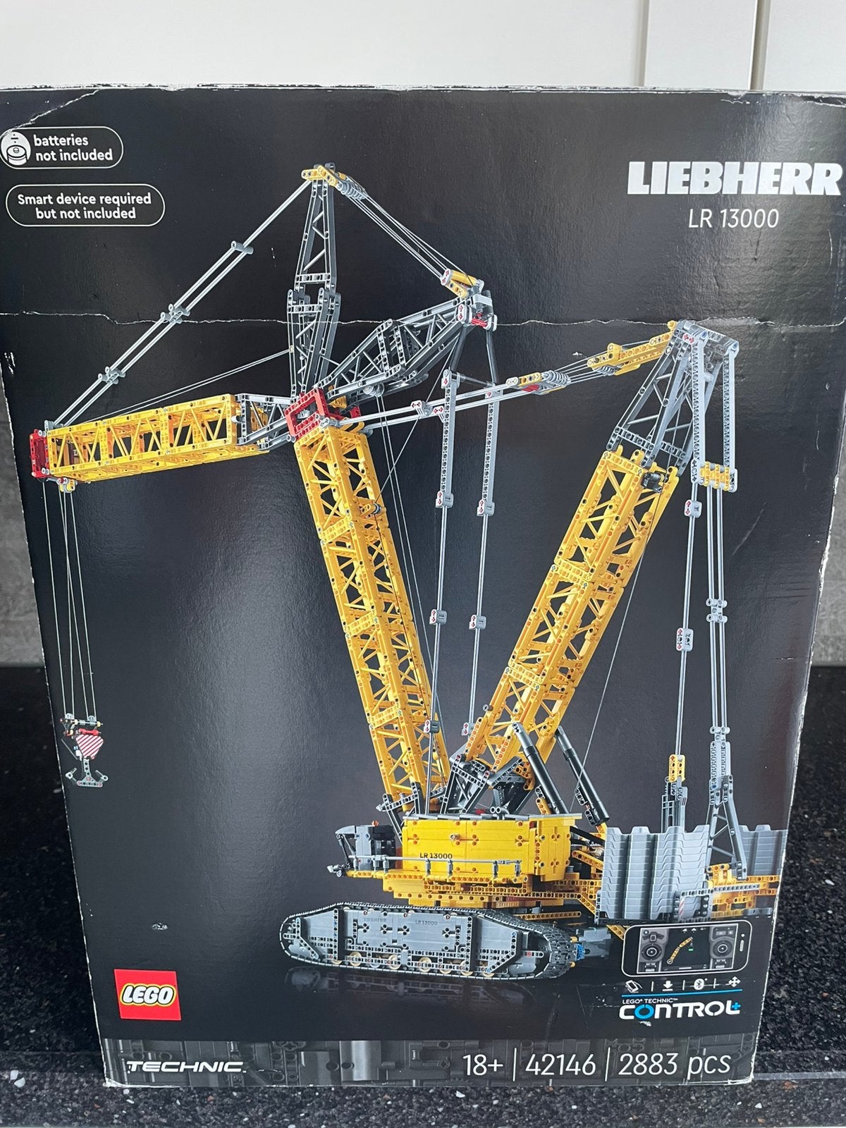 LEGO Liebherr Rupsbandkraan LR13000 Set 42146, Kinderen en Baby's, Speelgoed | Duplo en Lego, Ophalen