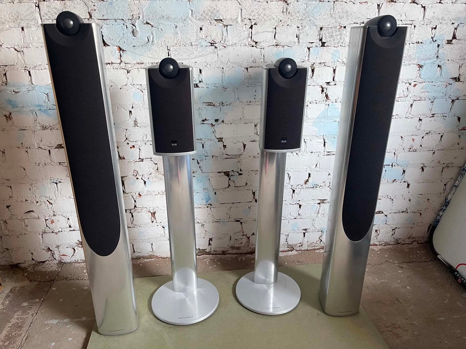 Bowers & Wilkins XT4 en XT2 te koop, Audio, Tv en Foto, Ophalen, Zo goed als nieuw
