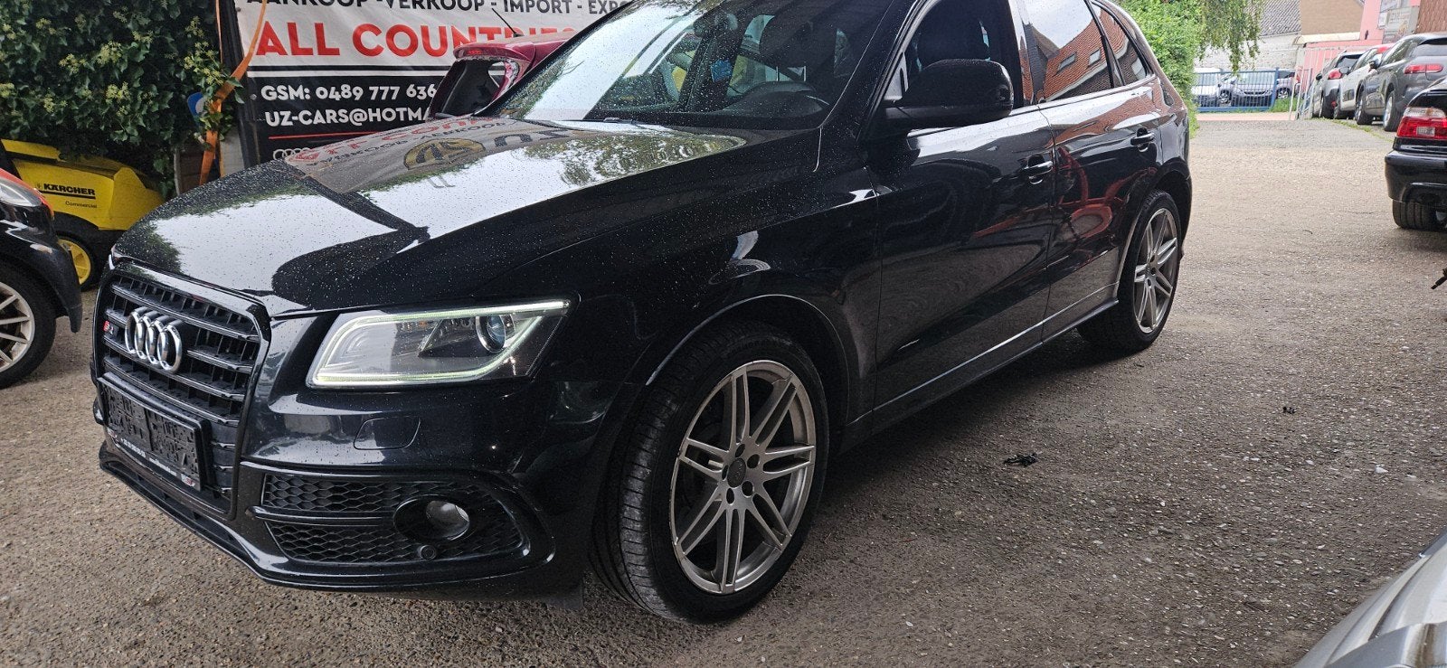 AUDI SQ5 3.0TDI, Autos, Cuir, Euro 5, Entreprise, Noir