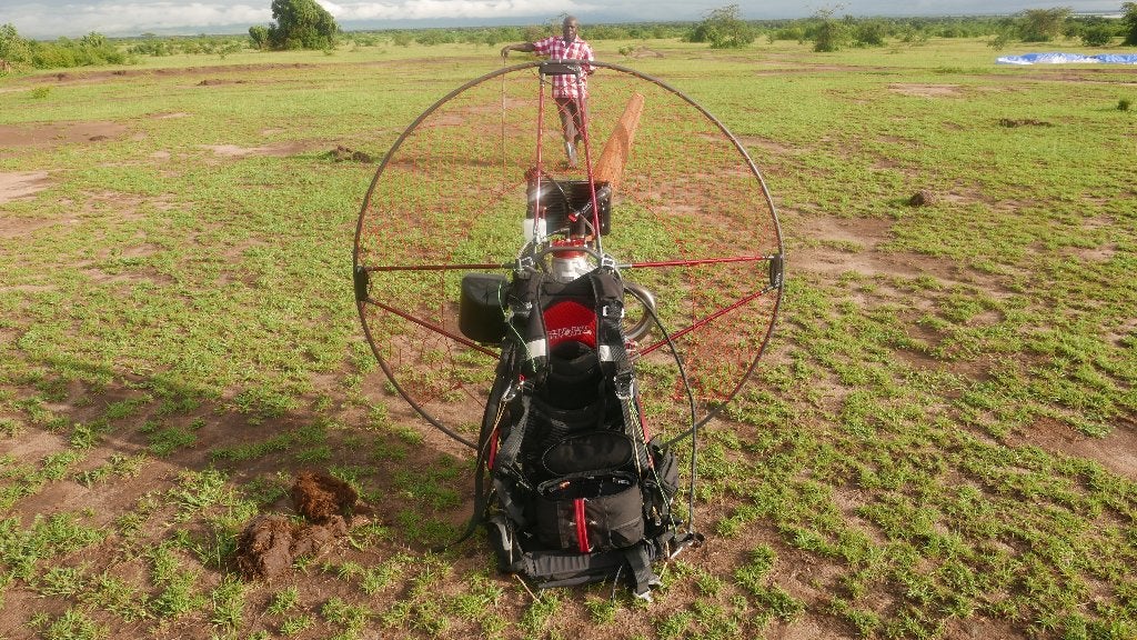 Paramoteur Sky Engine 110S light + Niviuk Link 27, Enlèvement, Comme neuf