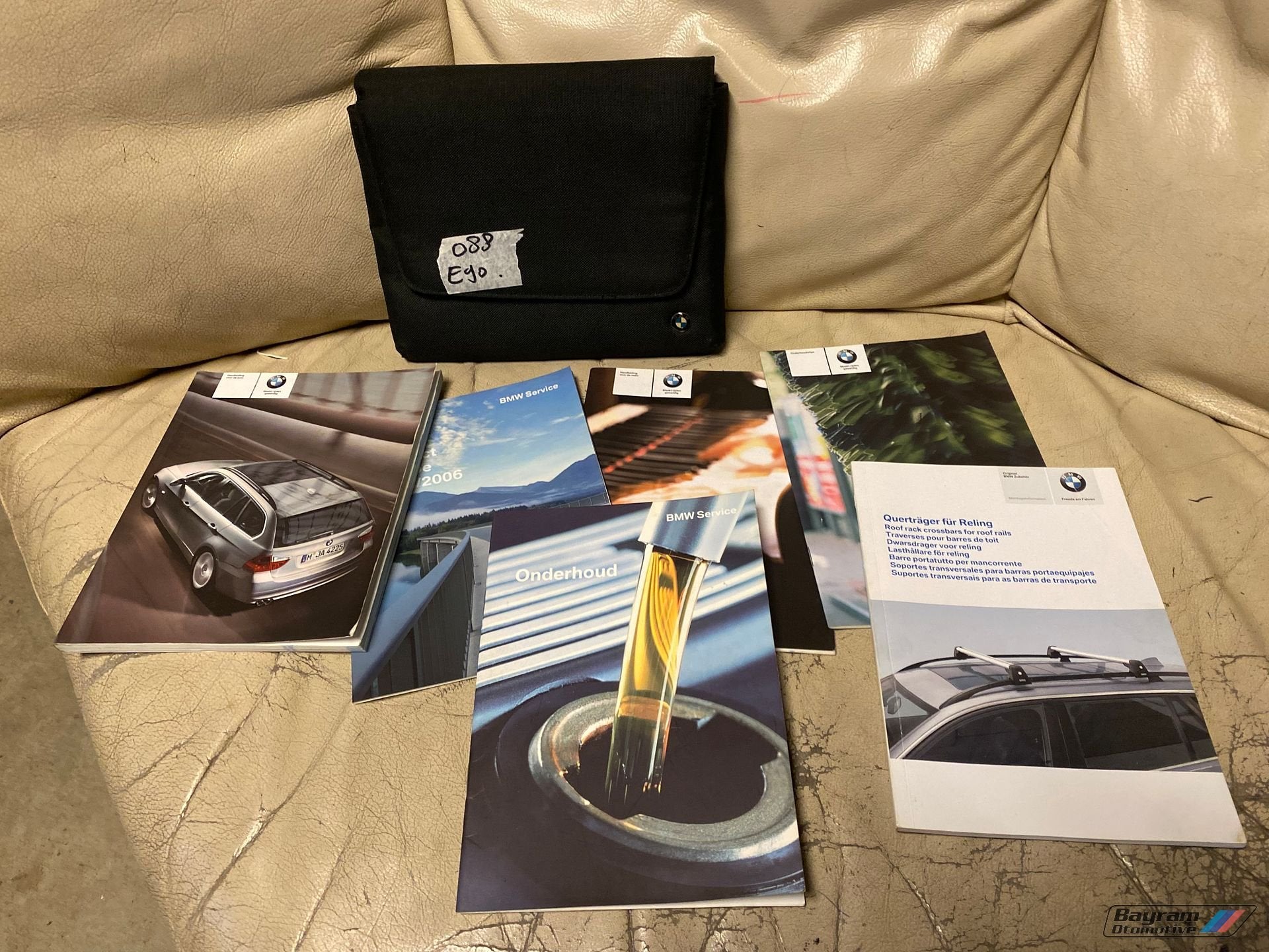 Bmw E91 onderhoudsmap instructie boekjes set 3-serie touring, Ophalen of Verzenden