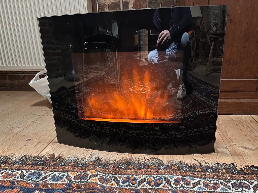 elektrische haard, Ophalen, Elektrische haard