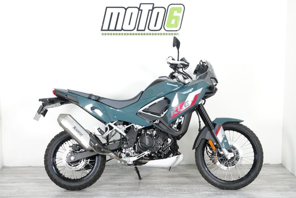 Démonstration du rallye Kawasaki KLE 500 SE, Motos, ABS, Entreprise, Occasion, 2 cylindres