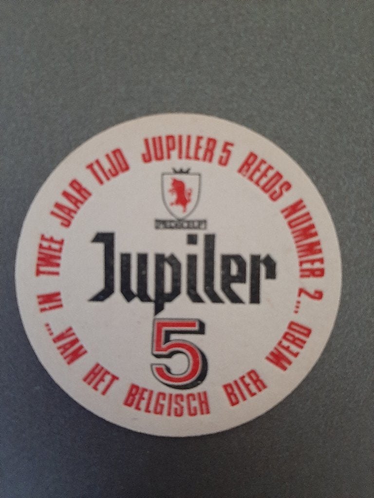 Bierviltje Piedboeuf 18 :, Verzamelen, Ophalen of Verzenden, Gebruikt, Viltje(s), Jupiler
