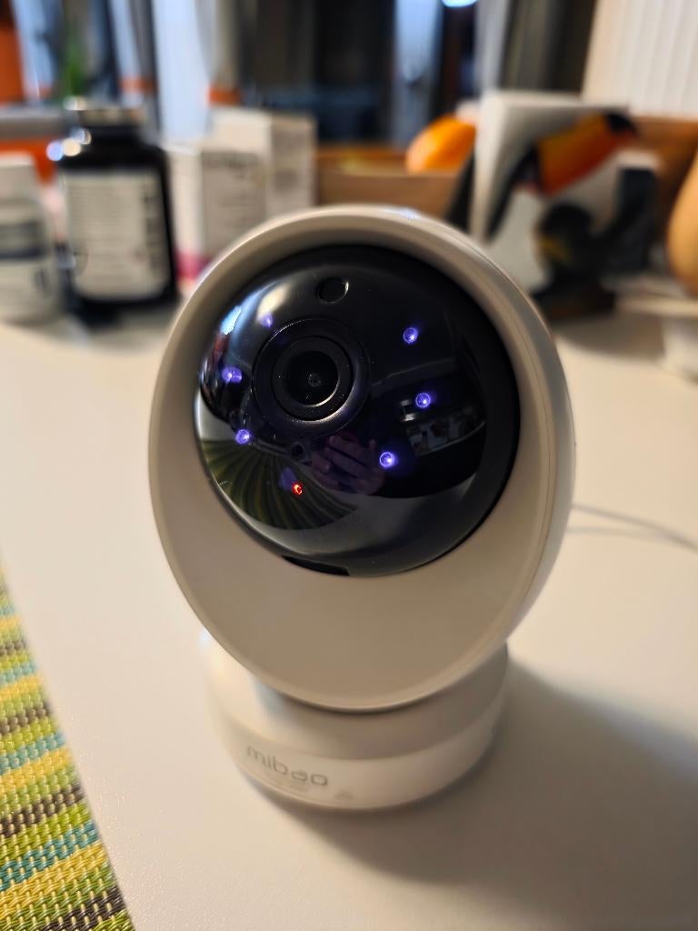 Bewakingscamera voor binnen (2,4 GHz wifi of Ethernet), Audio, Tv en Foto, Videobewaking, Gebruikt, Binnencamera, Ophalen of Verzenden