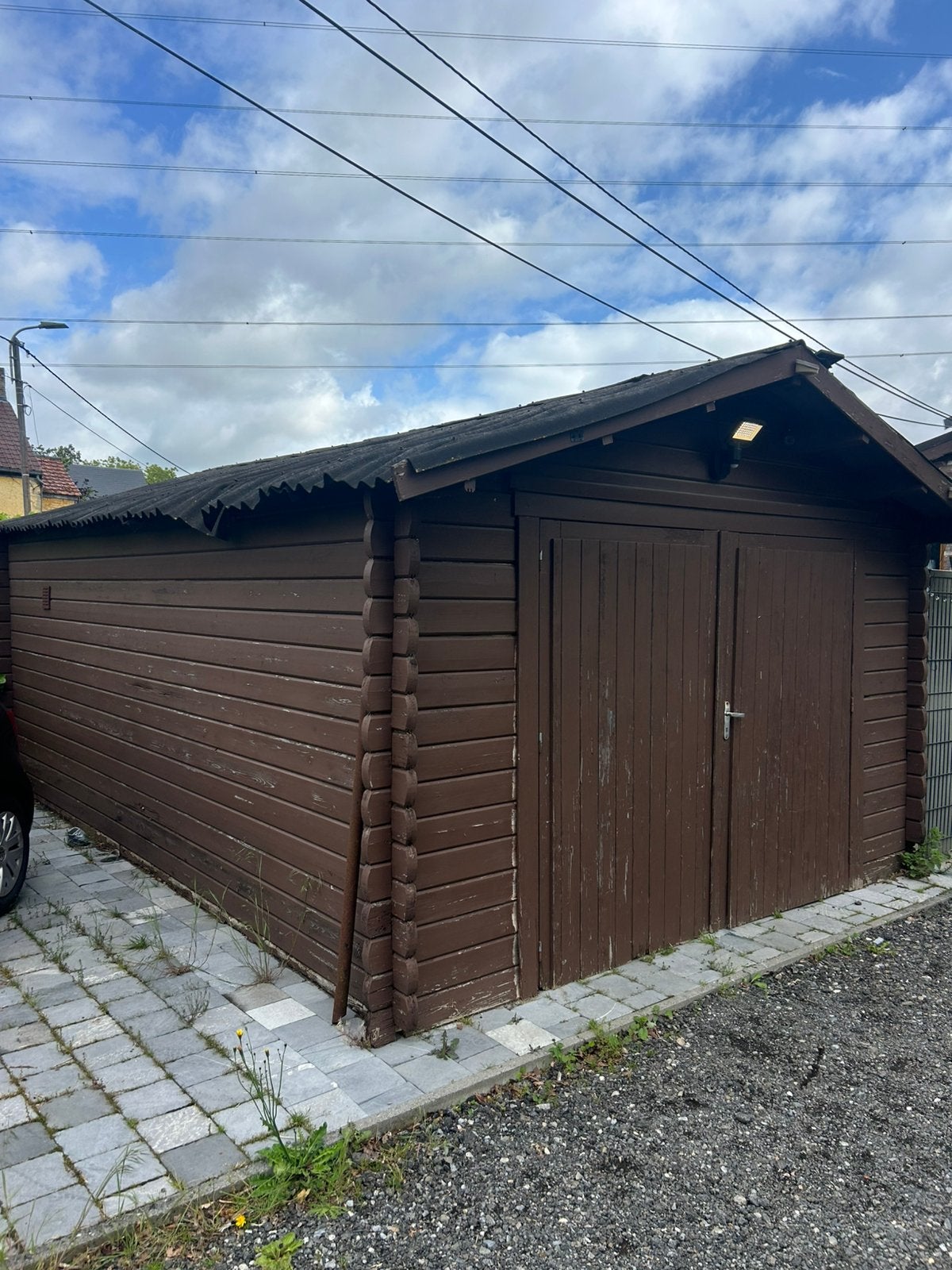 Chalet en bois lire description faire offre !, Enlèvement, Utilisé, Bois